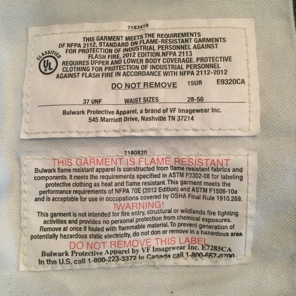 Bulwark FR Men’s Flame Resistant Denim Jeans Size 38 - Picture 7 of 13